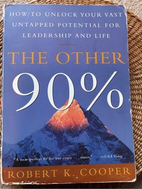 The Other 90% by Robert K. Cooper - Blue & Orange Paperback